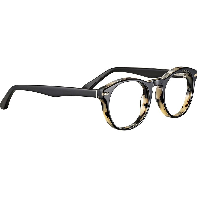 LOREN S OPTIC, Shiny Black & Grey Havana-Demo Lens, hi-res image number null